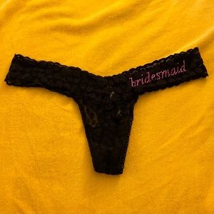 Victoria’s Secret Bridesmaid women’s sexy lace thong undies panty